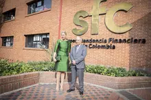 Reunión de S.M. Máxima, Reina de los Países Bajos, Asesora Especial del Secretario General de la ONU con altos funcionarios de la SFC