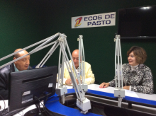 Audio de la línea abierta con la comunidad Emisora Ecos de Pasto - Marzo 12 de 2014