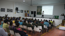 Con una masiva asistencia de empresarios y  líderes comunales e integrantes de la red de apoyo, se adelantó  en Popayán la octava jornada de prevención de la captación ilegal  de recursos del público - Marzo 13 de 2015