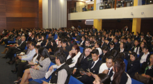 Masiva participación de la comunidad universitaria en la  XI jornada de prevención de la captación ilegal - Junio 12 de 2015