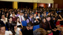 Masiva participación de la comunidad universitaria en la  XI jornada de prevención de la captación ilegal - Junio 12 de 2015