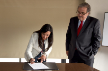 Superfinanciero posesionó a María Carolina Garcés Hernández como Delegada para Riesgo de Crédito - Mayo 10 de 2016