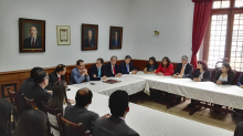 Firma convenio académico con la Universidad del Rosario - Octubre 25 de 2016