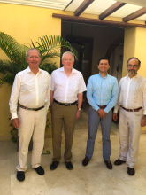Alcalde del Distrito de Londres, Andrew Parmley y Embajador Británico, Peter Tibber;  se reunieron con Superintendente Financiero de Colombia, Jorge Castaño  - Junio 02 de 2017
