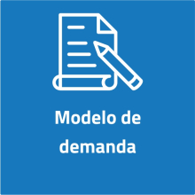 Menú modelo de demanda