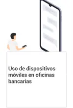 img Uso de dispositivos móviles en oficinas bancarias
