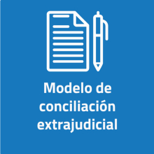 Menú modelo de conciliación extrajudicial - Funciones jurisdiccionales