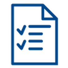 Icono documento checklist