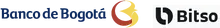 Logo Banco de Bogotá y Bitso