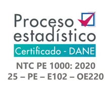 Proceso estadístico - Certificado - DANE - NTC PE 1000:2020 19-PE-14