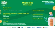 Programación 22 de marzo de 2023