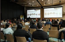 Panel "La regulación y los riesgos: visión de las autoridades", que se realizó en el marco del Foro Riesgos y oportunidades de las criptomonedas - Universidad Javeriana - septiembre 25 de 2023