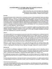 Incertidumbre en Colombia: impactos macroeconómicos y en el mercado de crédito