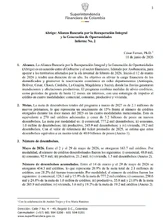 Abrigo: Alianza Bancaria por la Recuperación Integral y la Generación de Oportunidades Informe