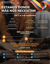 Jornadas de atención a la ciudadanía - 1 al 4 de septiembre