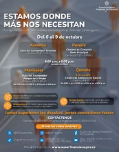 Jornadas de atención a la ciudadanía - 06 al 09 de octubre