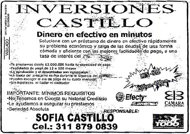 Volante Inversiones Castillo