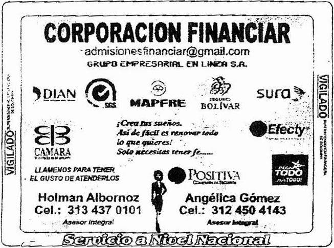 Volante Corporación Financiar
