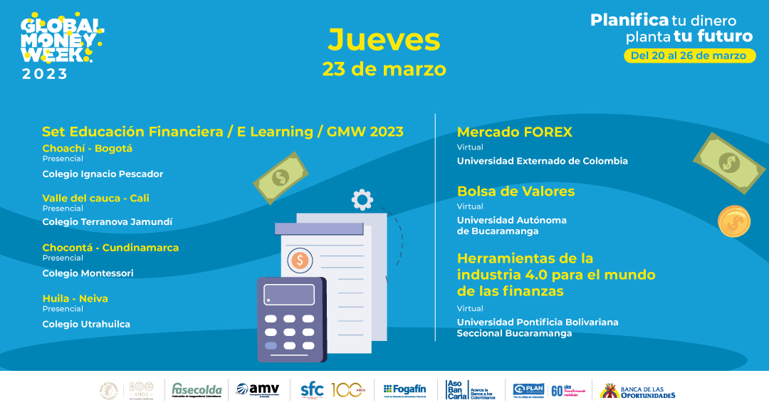 Global Money Week 2023 - Agenda viernes 23 de marzo