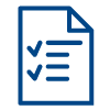 Icono documento checklist