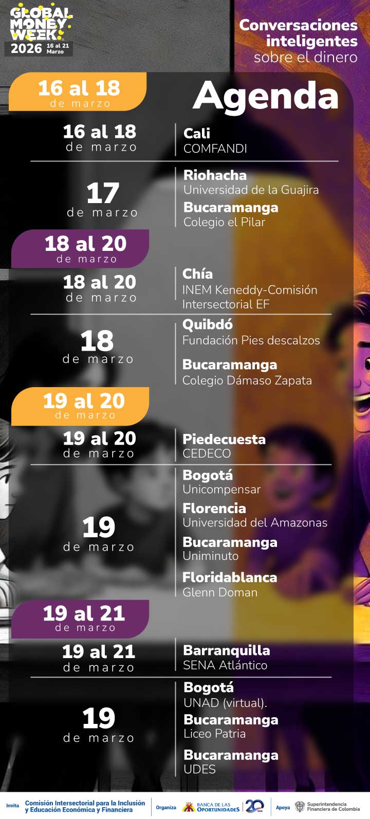 Agenda Global Money Week 2026