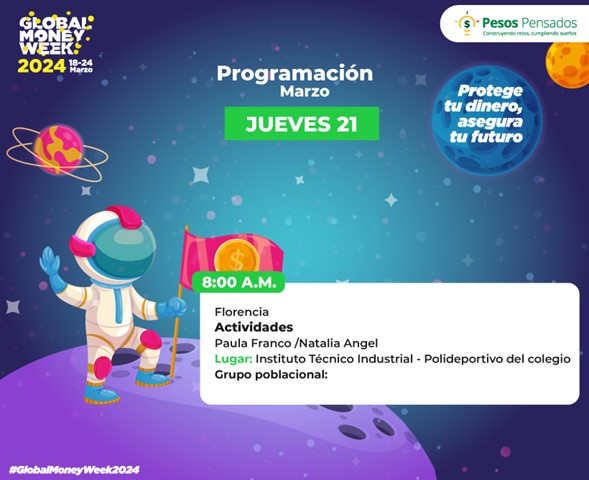 Agenda Global Money Week 2024