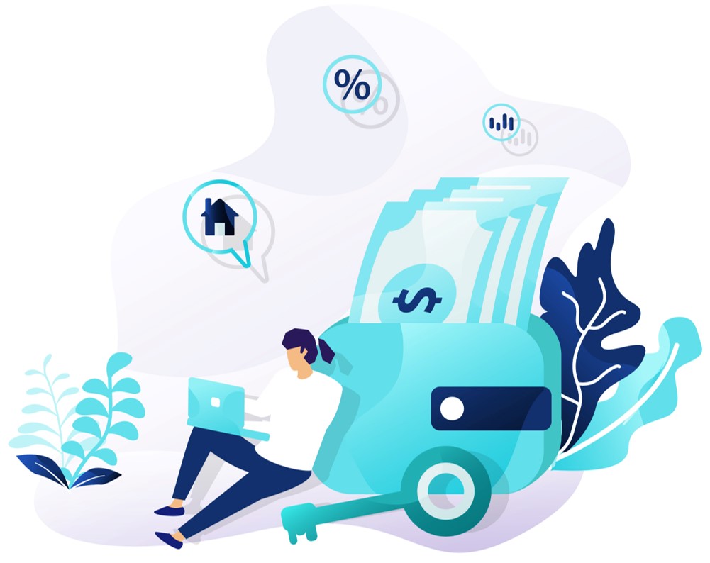 Imagen mujer con un portátil Imagen mujer con un portátil