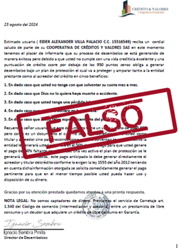 COOPERATIVA FINANCIERA DE CRÉDITO & VALORES FINTECH 2