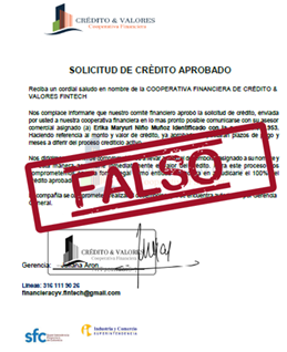 COOPERATIVA FINANCIERA DE CRÉDITO & VALORES FINTECH COOPERATIVA FINANCIERA DE CRÉDITO & VALORES FINTECH