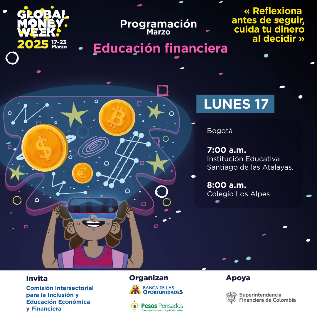 Agenda SFC Global Money Week 2025 - Lunes 17 de 2025
